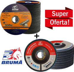  Pachet discuri 20 buc BRU172 + 10 buc BRU178 (PACHET DISCURI 20 BUC BRU172) Disc de taiere