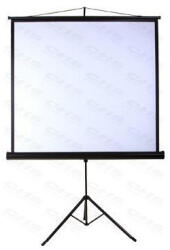 Funscreen 111" 1: 1 Manuális Hordozható Vetítővászon Méret: 200x200 cm