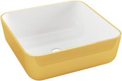 INVENA Malaga 39x39 cm white/gold (CE-39-013-W)