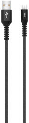 Well Cablu de Date si Incarcare WELL USB la MicroUSB 2.1A 1m Negru (CABLE-USB/UUSB-1BK01-WL)