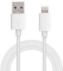 Well Cablu de Date si Incarcare WELL USB la Lightning 2A 2m Alb (CABLE-USB/LIGHT-2WE05-WL)