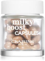 Clarins Milky Boost Capsules élénkítő make-up kapszulák árnyalat 02 30x0, 2 ml
