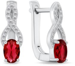 Brilio Silver Bámulatos ezüst fülbevaló cirkónium kővel EA293DPW