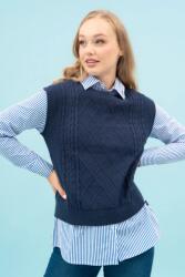 BUDMIL Kötött mellény Női M s. kék 20050806-002242-0399