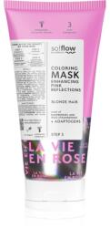 So!flow Coloring Mask Blonde Hair intenzív színező pakolás árnyalat Pink 200 ml