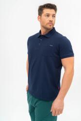 BUDMIL regular fit galléros póló Férfi XXL s. kék 20730261-004251-0699