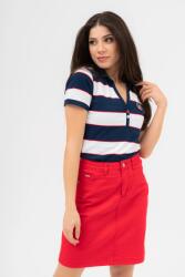 BUDMIL Galléros póló Női XS s. kék-fehér 20730258-001241-0199