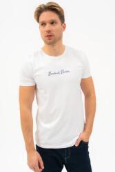 BUDMIL Slim fit póló Férfi L fehér 20300440-001251-0499