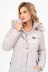 BUDMIL Téli kabát Női S ezüstszürke 20030538-001242-0299