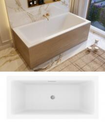 M-Acryl Sabina Pro Slim matt egyenes akril kád 170x75 +láb (12537)