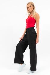 BUDMIL bő fazonú hosszúnadrág Női L fekete