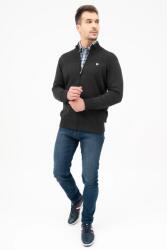 budmil Kötött kardigán Férfi M szürke melanzs 20050814-001242-0399