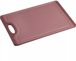 Kesper Vágódeszka csúszásgátlóval, Magasság: 8 mm, Hossz: 295 mm, piros