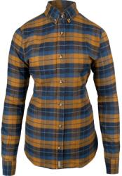 JACK PYKE Ladies Bleasdale flanel kockás női ing rozsdabarna-kék S (THAJLSHIFLBLNAV10)