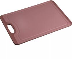 Kesper Vágódeszka csúszásgátlóval, Magasság: 8 mm, Hossz: 365 mm, piros