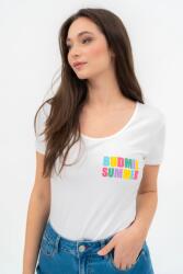 BUDMIL Karcsúsított póló Női S fehér 20500190-001251-0299