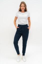 BUDMIL passzés aljú szabadidőnadrág magasított derékrésszel Női XL s. kék 20210441-002251-0599