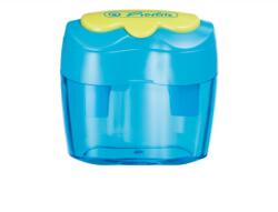 Herlitz Ascutitoare plastic dubla Herlitz 10921112, Albastru (10921112/ALBASTRU)