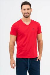 BUDMIL modern fit póló Férfi M piros