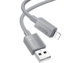 hoco. X107 adatkábel (USB - lightning, 2.4A, 100cm) VILÁGOSSZÜRKE Apple IPAD Air 2 / IPAD Pro 10.5 (2017) / iPhone 12 (X107_USB_LIGHTNING_G) (X107_USB_LIGHTNING_G)