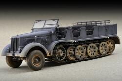 Trumpeter 1/72 Sd. Kfz. 8 Schwerer Zugkraftwagen féllánctalpas katonai jármű modell (07403)