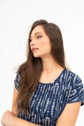 BUDMIL Lezser fazonú póló Női XS s. kék-fehér 20331159-002251-0199