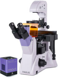 MAGUS Lum VD500 fluoreszcens fordított digitális mikroszkóp