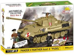 COBI II WW Panzer V Panther Ausf. G "Pudel", 1: 28, 1133 p, 2 f (CBCOBI-2655)
