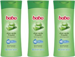 Baba Triopack Aloe testápoló 400 ml (8712561672511x3bun)