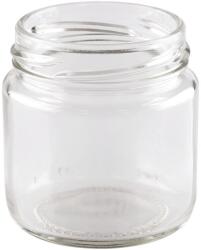 Lombik Befőttes üveg fekete tetővel 106ml (260000242)