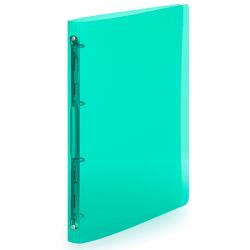KARTON P+P Gyűrűskönyv A4, 4 gyűrűs 2cm gerinc áttetsző PP, Karton P+P Lines zöld (52393) - emag