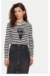 KARL LAGERFELD Női blúz, Karl Lagerfeld, 304578847, Biopamut, XS INTL, Fekete (0000304578847_XS)