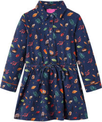 vidaXL Gyerek ruha hosszú ujjú Navy 140 mosógépben mosható 14916 (14916)