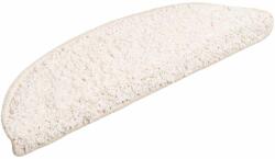 vidaXL 30 db fehér lépcsőszőnyeg 56x17x3 cm 3365805 (3365805)