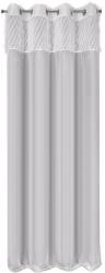 Eurofirany Amira díszes dekor függöny Ezüst 140x250 cm (366969)