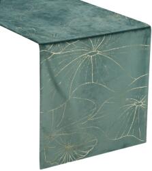 Eurofirany Blink18 bársony asztali futó Sötét menta 35x180 cm (HS390063)