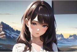  Poszter Anime Girl In Art Exhibition, 61x90cm, poszter2902, Többszínű (poster2902)