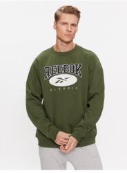 Reebok Férfi pulóver, Reebok, 302537167, pamut, L INTL, zöld (0000302537167_L)
