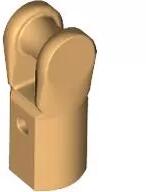 LEGO® 23443c241 - LEGO közepes krémszínű rúd tartó fogantyúval (23443c241)