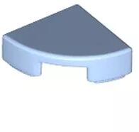 LEGO® 25269c105 - LEGO élénk világoskék csempe 1 x 1 méretű, negyed kör (25269c105)