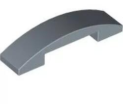 LEGO® 93273c55 - LEGO homokkék lejtő 4 x 1 méretű, ívelt, bütyök nélküli (93273c55)