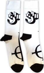 Ghost Zokni Symbol Mono White 40-45 (GHOSCK03MW)