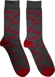 AC/DC Logo Pattern Charcoal Grey 39-45 Zokni (ACDCSCK11MC)