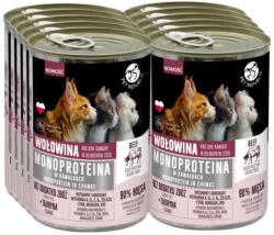 Pet Republic PetRepublic marhahús monoprotein eledel macskáknak, darabok szószban 24x400g