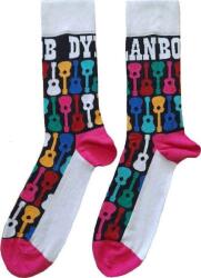 Bob Dylan Zokni Guitar Pattern Black & Multicolour 40-45 (DYLSCK01MB)