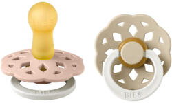 BIBS Boheme cumi 2-es szett (Esti púderrózsaszín/Esti vanília), 0-6 hó