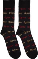 Queen Zokni Logo Repeat Colour Black 39-45 (QUSCK10MB)