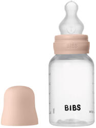 BIBS cumisüvegszett 150 ml - szilikon cumifejjel - púderrózsaszín