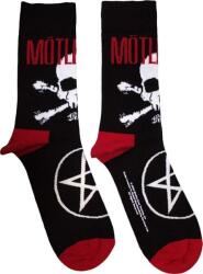 Mötley Crüe Skull & Crossbones Black 40-45 Zokni (MOTSCK06MB)