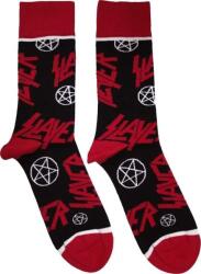 Slayer Logos and Pentegrams Black 40-45 Zokni (SLAYSCK05MB)
